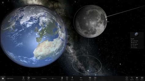 Moon Hits Earth Universe Sandbox Youtube