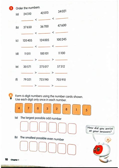 Year Comparing And Ordering Numbers Worksheet Live Worksheets