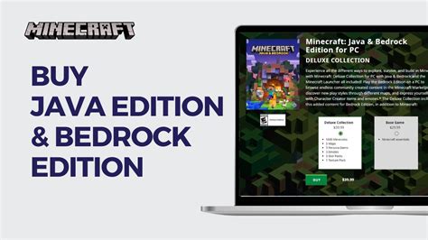 How To Buy Minecraft Java Edition Bedrock Edition Full Guide Youtube