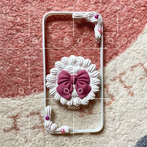 Diy Decoden Phone Case Bowknot Series Decoden Decodencase