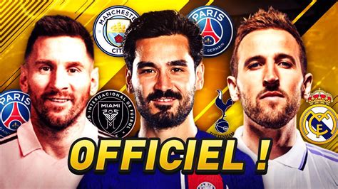 LES NOUVEAUX GROS TRANSFERTS DU MERCATO ESTIVAL 2023 YouTube