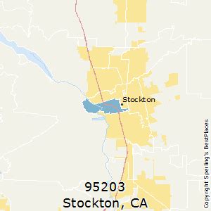 Stockton (zip 95203), CA