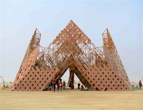 Craziest Structures Built At Burning Man Nevada Desert Burning Man