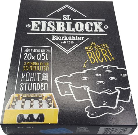 Amazon De Sl Eisblock Bierk Hler Getr Nkek Hler Liter Flaschen