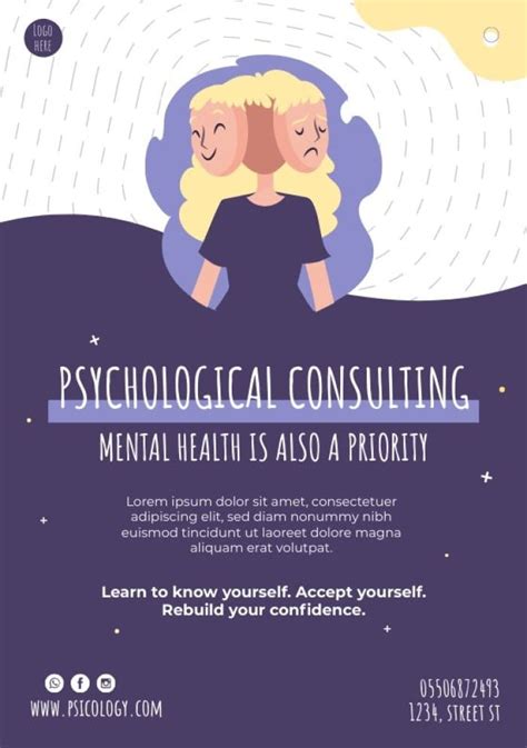 Free Psychology Flyer Template Wepik