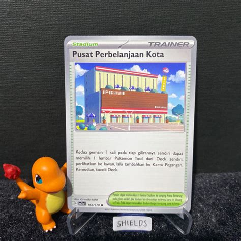 Jual Pokemon Tcg Indonesia Pusat Perbelanjaan Kota Sv3s Trainer Stadium Jakarta Pusat