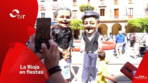 LA RIOJA EN FIESTAS 2022 GIGANTES CABEZUDOS Y ENCIERRO INFANTIL EN