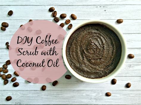 Diy Coffee Body Scrub With Coconut Oil According To Mimi