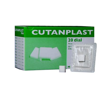 Cutanplast Sterile Re Absorbable Haemostatic Gelatin Mascia Brunelli