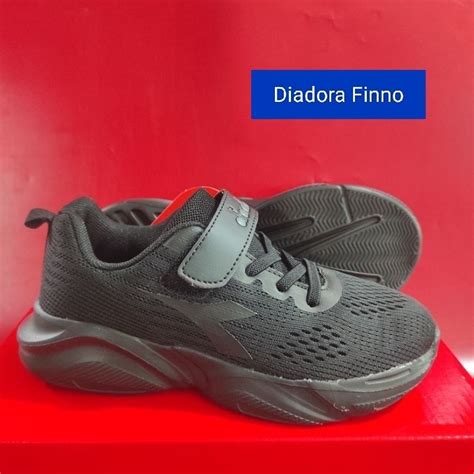 Jual Sepatu Diadora Anak Sepatu Sekolah Anak Hitam Diadora Shopee