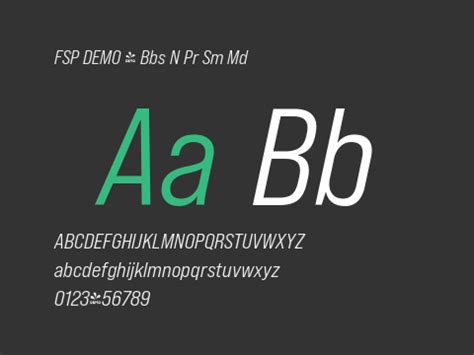 Fsp Demo Bbs N Pr Sm Md Ttf Fontspringdemo