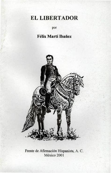 PDF EL LIBERTADOR Hispanista Orghispanista Org Libros Alibros 11