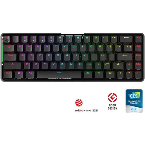 Teclado Asus Rog Falchion Mx Rgb Wireless Mec Nico Pt