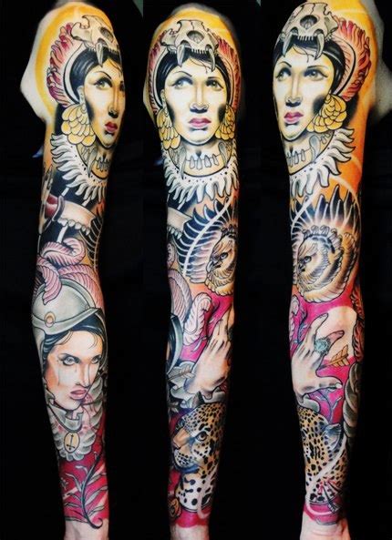 Indian Shaman Girl Tattoo By Elda Bernardes Best Tattoo Ideas Gallery