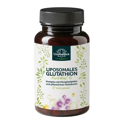 Glutathion Liposomal PureWay G 400 Mg De L Glutathion Par Dose