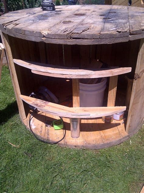 Diy Cable Spool Duck House Home Design Garden Architecture Blog