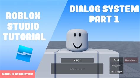 How To Make A Dialogue System Part 1 Roblox Studio 2022 YouTube