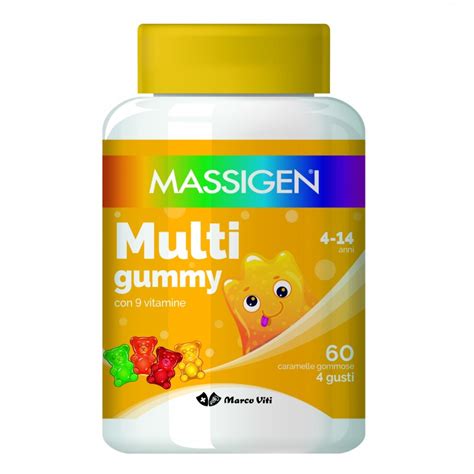 Viti Massigen Daily Multigummy Integratore Vitaminico 60 Caramelle