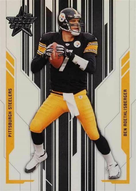 Ben Roethlisberger Rookie Card Worth Selfless Profile Fonction