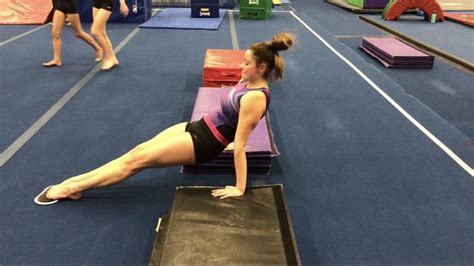 Core Strength For Gymnasts Slider Tuck Throughs