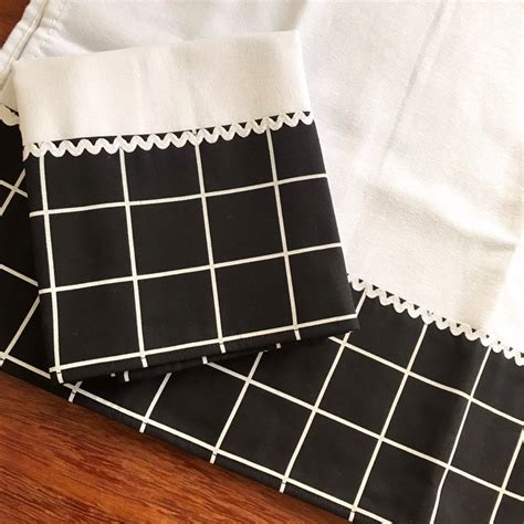 Pano De Prato Minimalista - Pano de prato minimalista - barrado moderno e sofisticado | Shopee Brasil