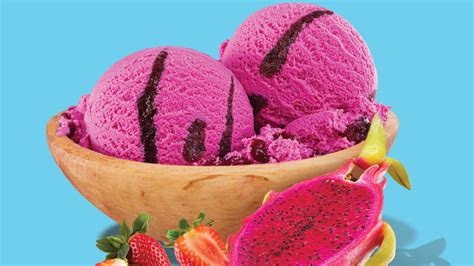 Baskin Robbins Vibrant May Flavor Features Strawberry And Dragonfruit