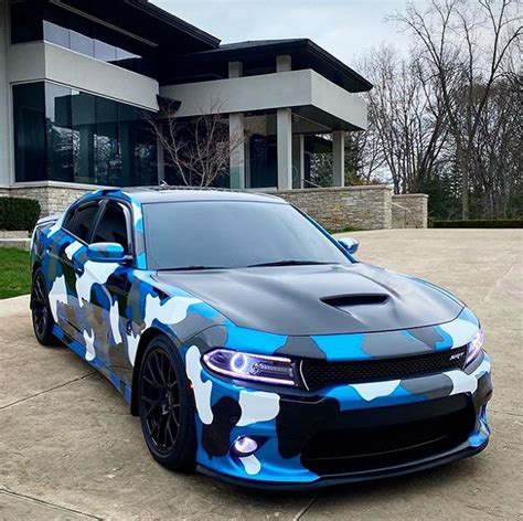 Sleek Camo Dodge Charger