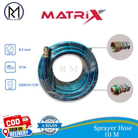 Jual Selang Kompresor Udara Matrix High Pressure Spray Hose Mm