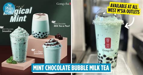 Gong Cha Malaysia Releases New Mint Chocolate Bubble Milk Tea