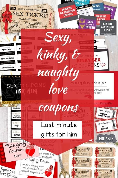 Printable Love Coupons For Him Naughty And Sexy Ideas Artsyinspired Artofit