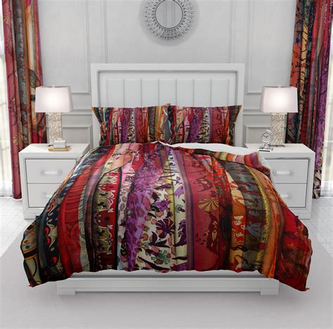 Boho Bedding Set Hippie Bedding Gypsy Spirit Bedding Set Etsy