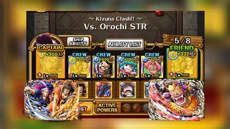 Optc Pirate Ailliance Kizuna Clash Vs Orochi Str No