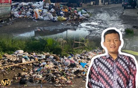 Dikeluhkan Warga Tumpukan Sampah Di Pasar Cikurubuk Dan Sepanjang Jl