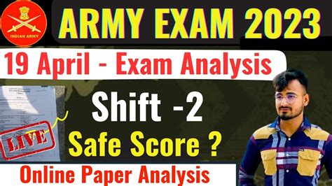 Army Gd Exam Analysis Today April Army Paper Solution Army Gd