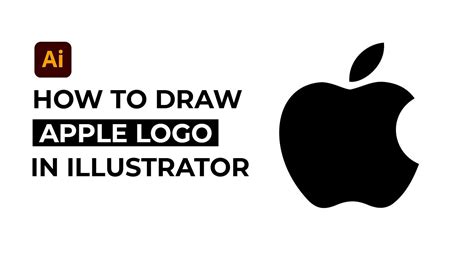 How To Draw Apple Logo In Adobe Illustrator Adobe Illustrator