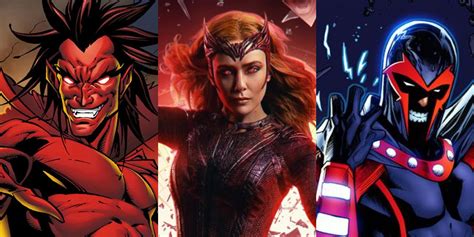 10 Best Scarlet Witch Comics Characters Not In The MCU