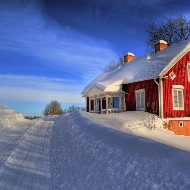 Fondo De Pantalla Gratis Para Ipad Mini Casa Nieve Casa Invierno