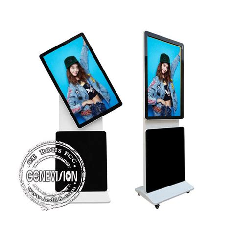 Rotate 55 Inch Touch Screen Kiosk Digital Signage Android Advertising