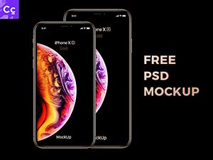 Free Iphone Xs Xr Psd Mockup Freebie Supply