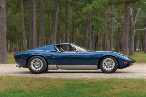 1971 Lamborghini Miura P400 Sv Sports Car Market