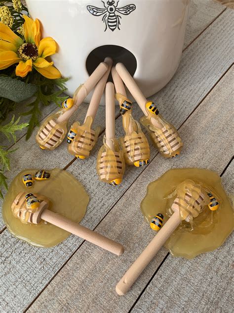 Fake Honey Dippers Fake Honey Sticks Honey Dippers For Tier Etsy