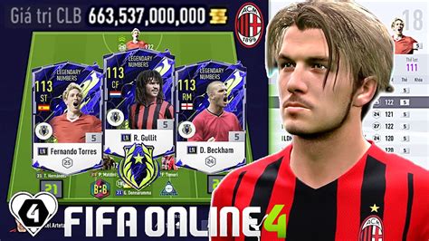 600 Tỷ CỰC MẠNH Với Team Color AC Milan Quốc Dân FO4 2022: MALDINI ...