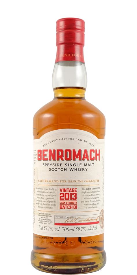 Benromach 2013 - Ratings and reviews - Whiskybase