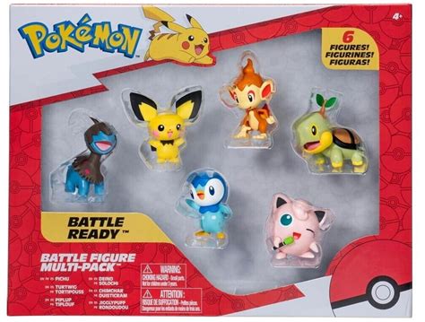 Jazwares Pok Mon Battle Figuren Multipack Pkw Ab