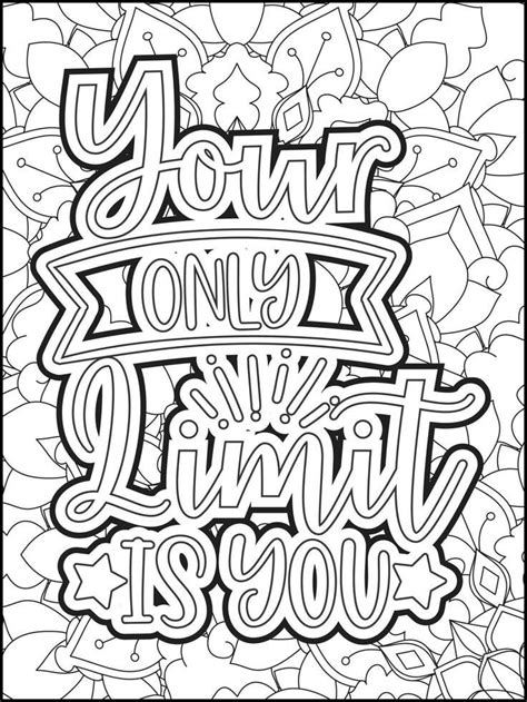 Coloring Book Quotes Diy Coloring Books Inspirational Quotes Coloring