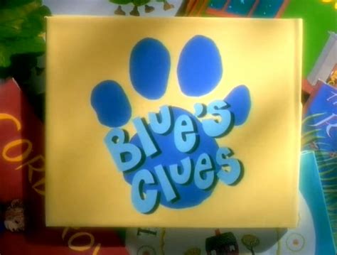 Image - Blue's Clues Season 1-4 Closing Logo.jpg | Blue's Clues Wiki ...