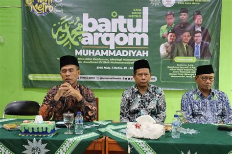 Kuatkan Ideologi Dan Dedikasi Sma Muhammadiyah Metro Adakan Baitul