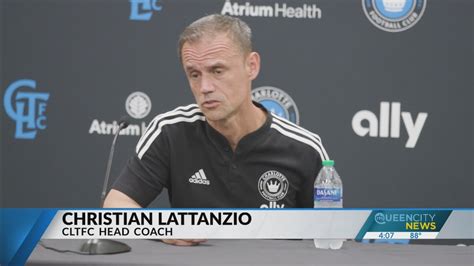 New Interim Charlotte Fc Head Coach Christian Lattanzio Speaks Youtube