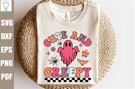 Cute And Creepy Retro Svg Graphic By Designer Creative Fabrica