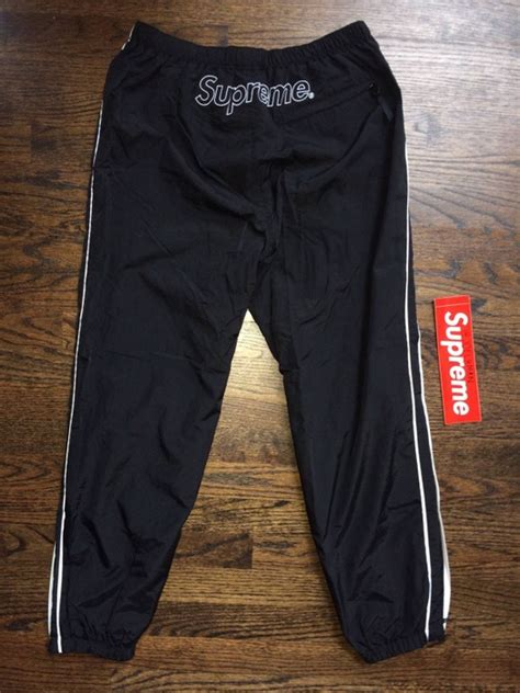 Supreme Piping Track Pants Grailed